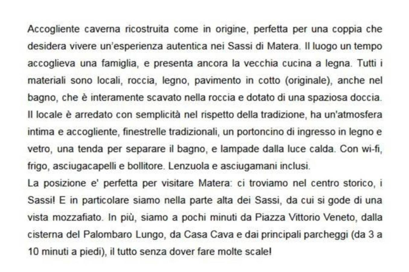 Cave Rooms Sassi Matera Bilik gambar