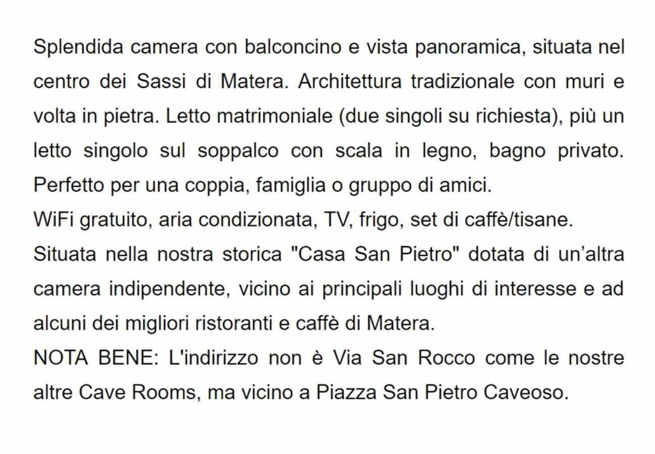 Cave Rooms Sassi Matera Bilik gambar